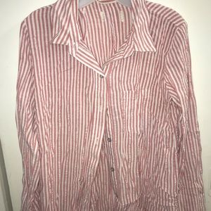 Pinstripe button up